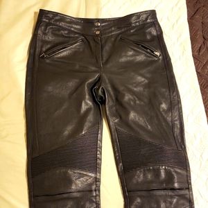Belstaff leather Pants size 8